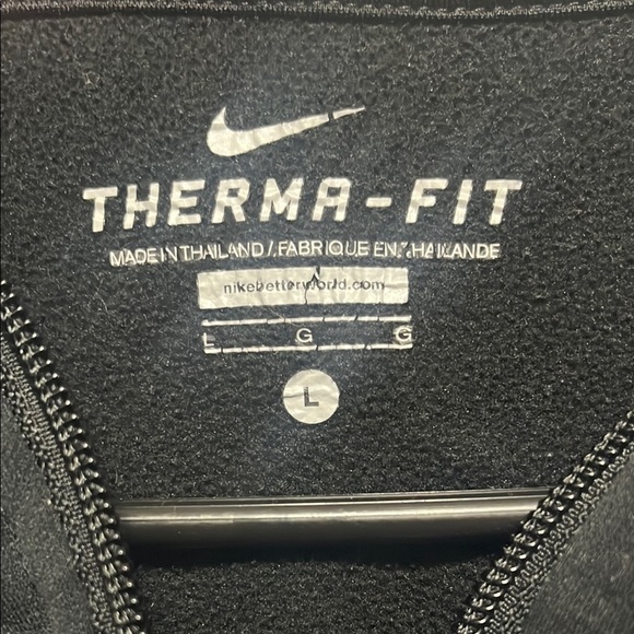 Nike Black Therma-Fit Zip-Up Hoodie - Picture 2 of 7
